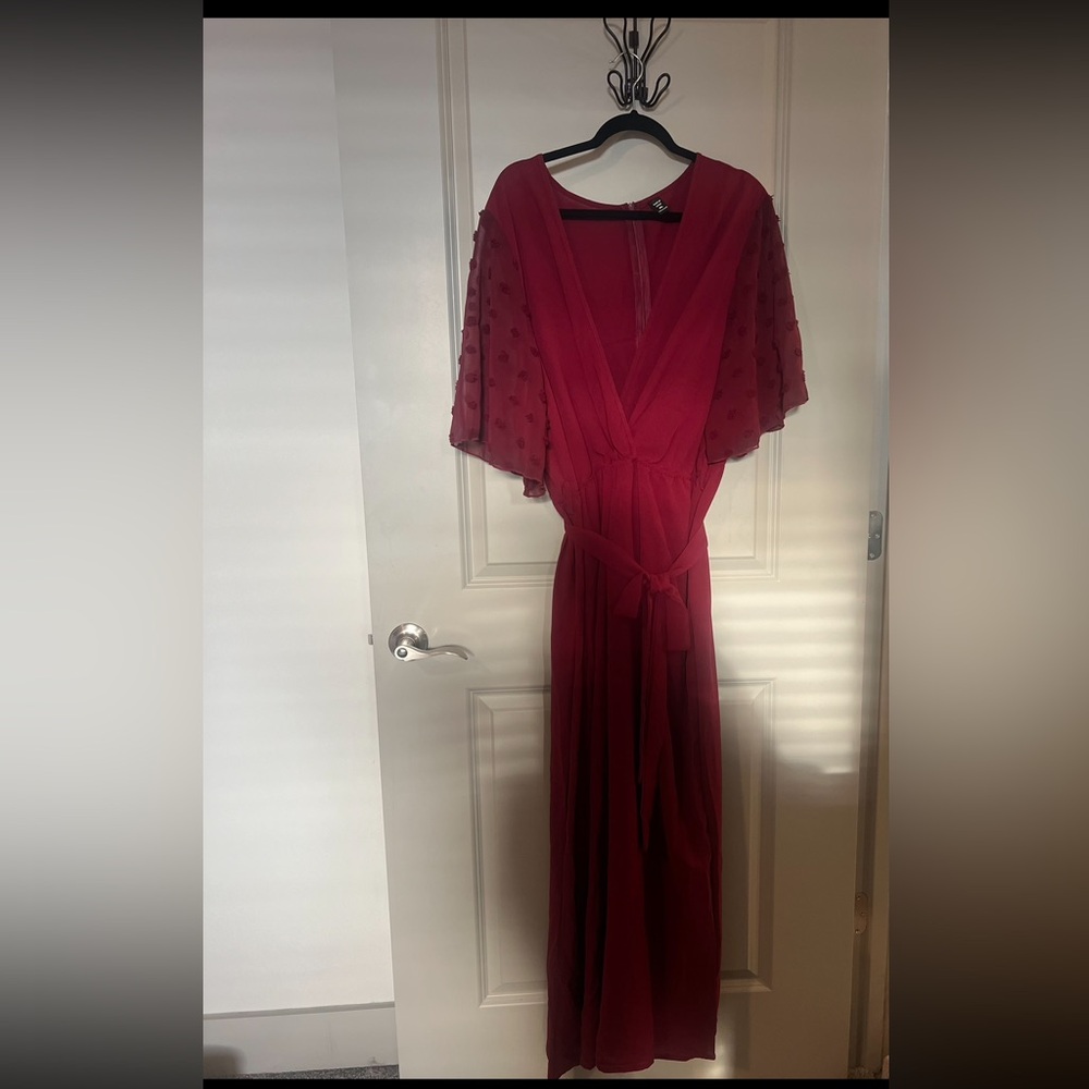 SHEIN Curve 4XL Red Jumpsuit
New, without tags
